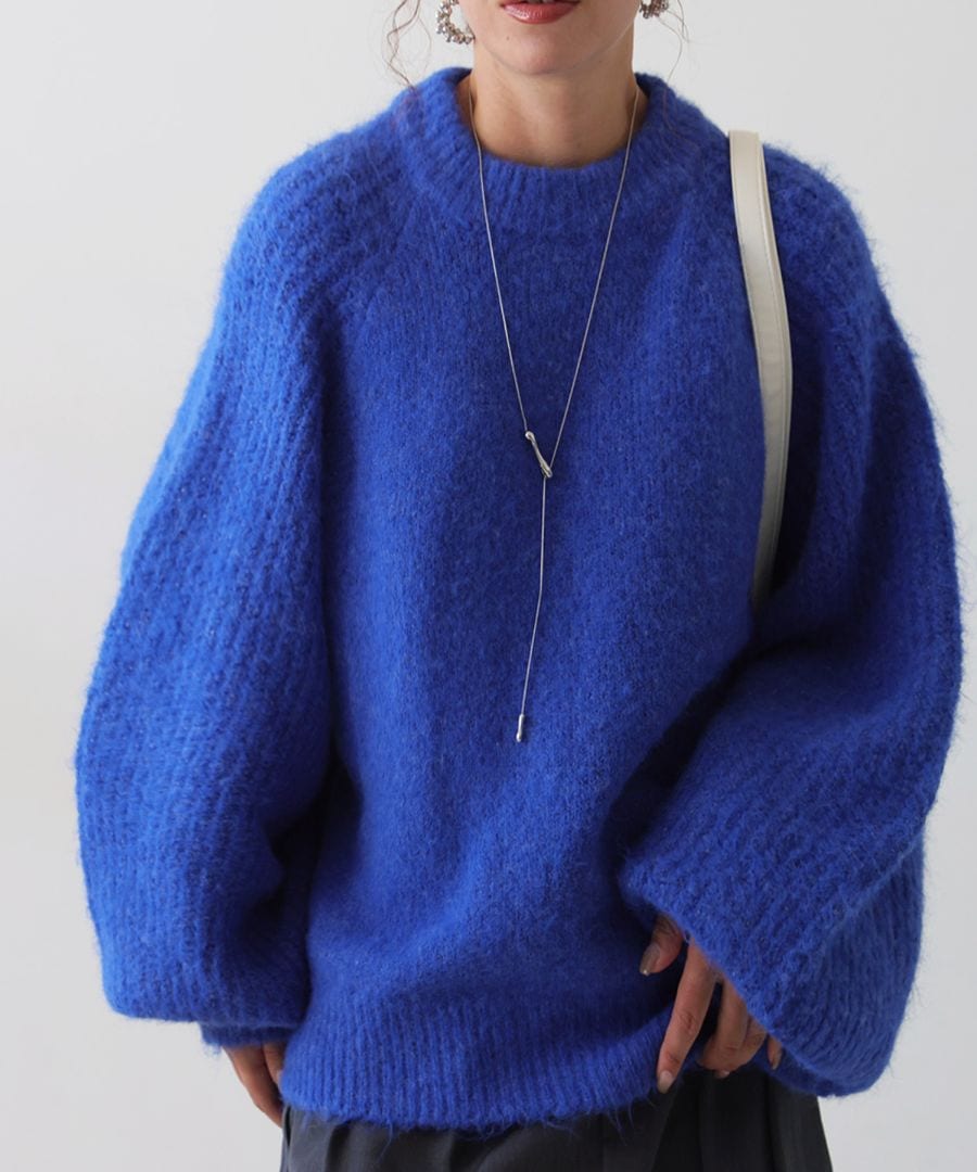 ラグランニット ニット レディース トップス 送料無料・メール便不可