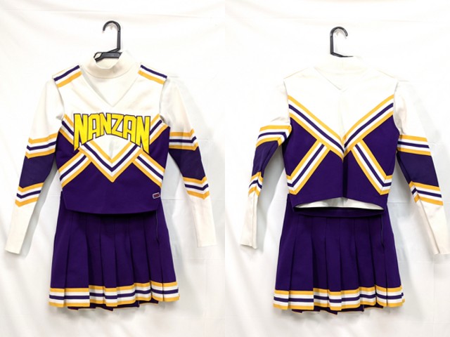 C47 南山大学 チアリーダー部 ユニフォーム トップス+スカート/yt2880