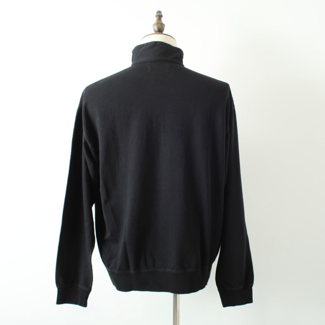 marka マーカ オーガニックコットンインレイ ハーフジップ HALF ZIP
