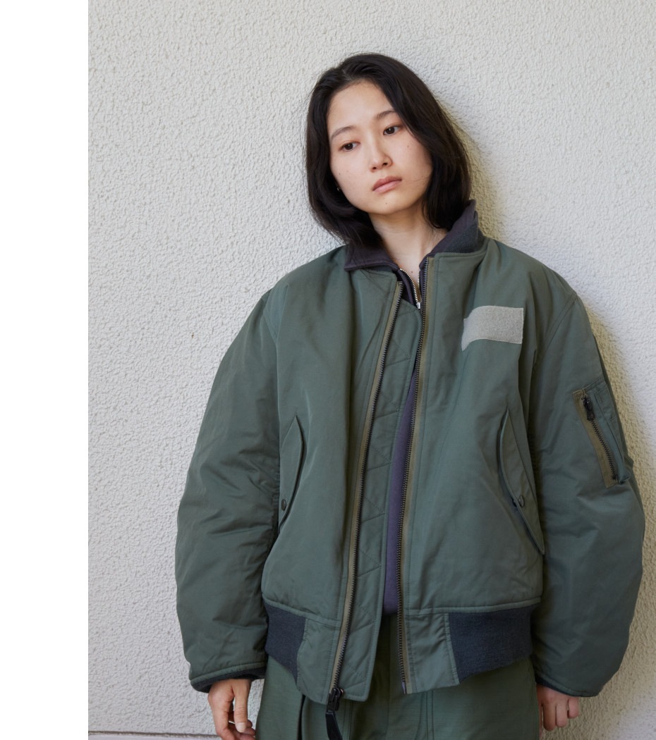 CIOTA シオタ MA-1 フライトジャケット BZLM-120 オリーブ | ALL ITEMS