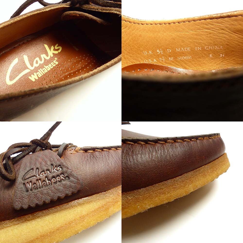 Clarks / クラークス / ラガー エボニー モカシンシューズ UK5 1/2D