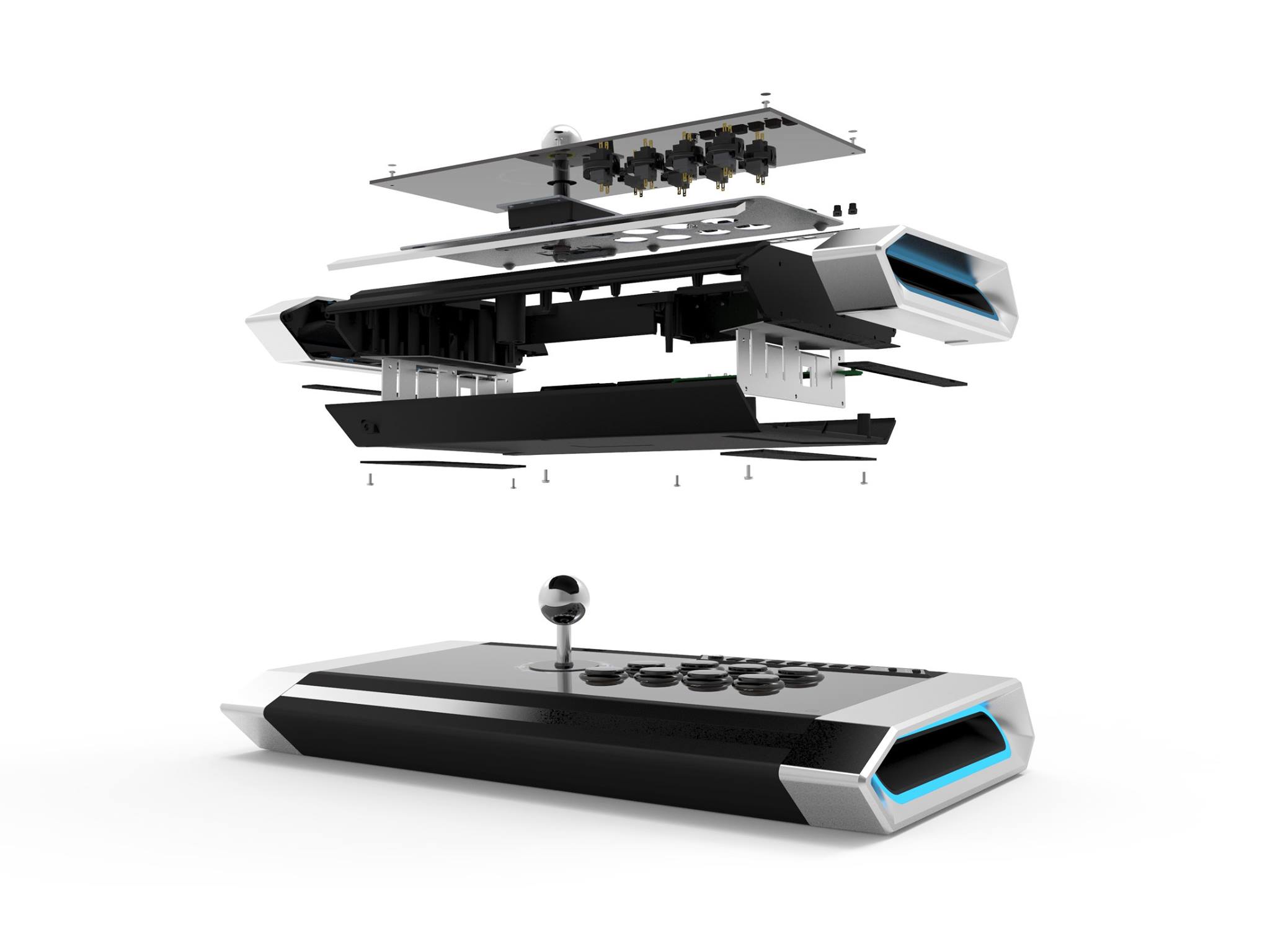 デッドストック]Qanba Obsidian （オブシディアン） アーケード