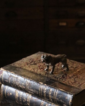 Chalk Ware Bulldog｜ブルドッグオーナメント チョークウェア