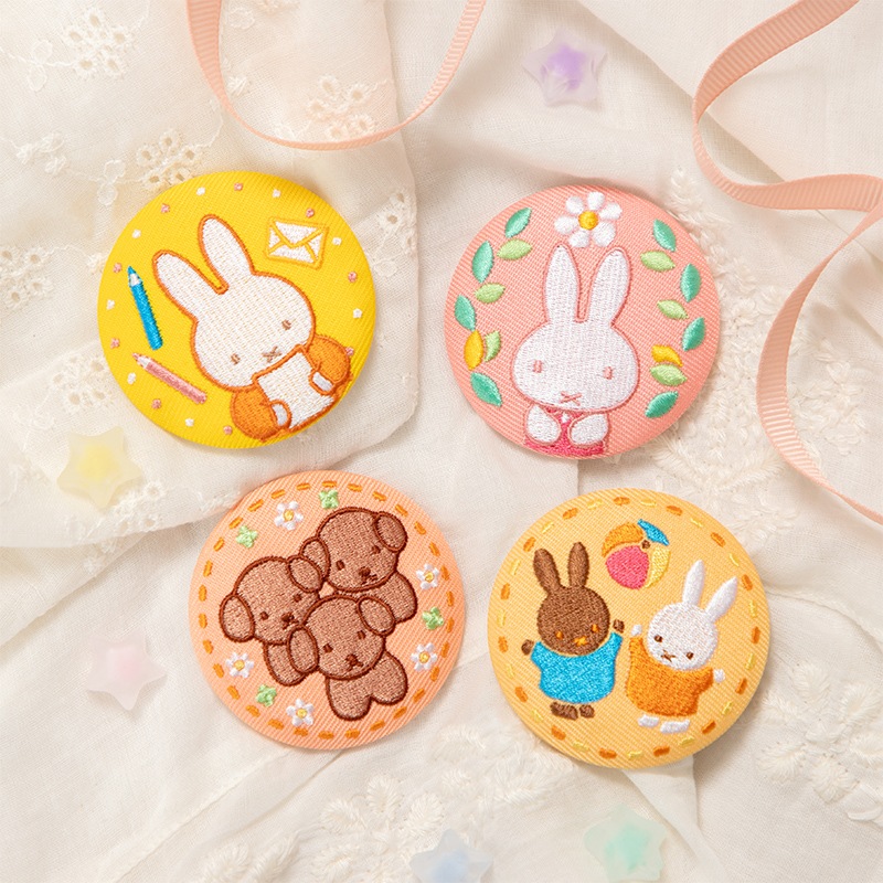Flower Miffy 刺繍ブローチコレクション4 12種セットBOX | オリジナル