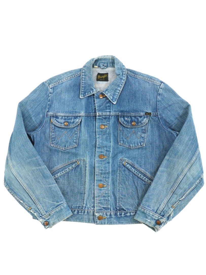 70's Wrangler 126MJ 4ポケット デニムジャケット 良色落ち 表記(44