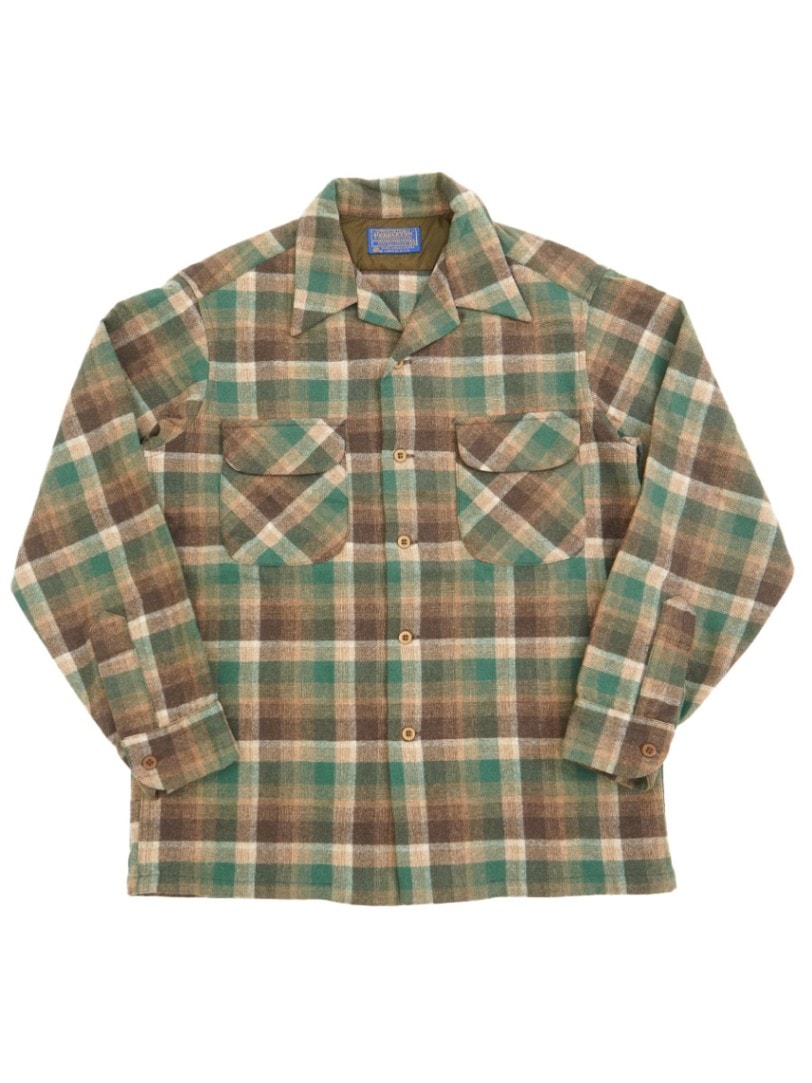 70's ペンドルトン 好配色チェック ボードシャツ 表記(M) | すべての