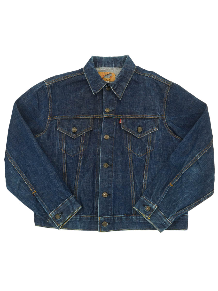 70's Levi's 70505 スモールe デニムジャケット 良雰囲気 実寸(42位