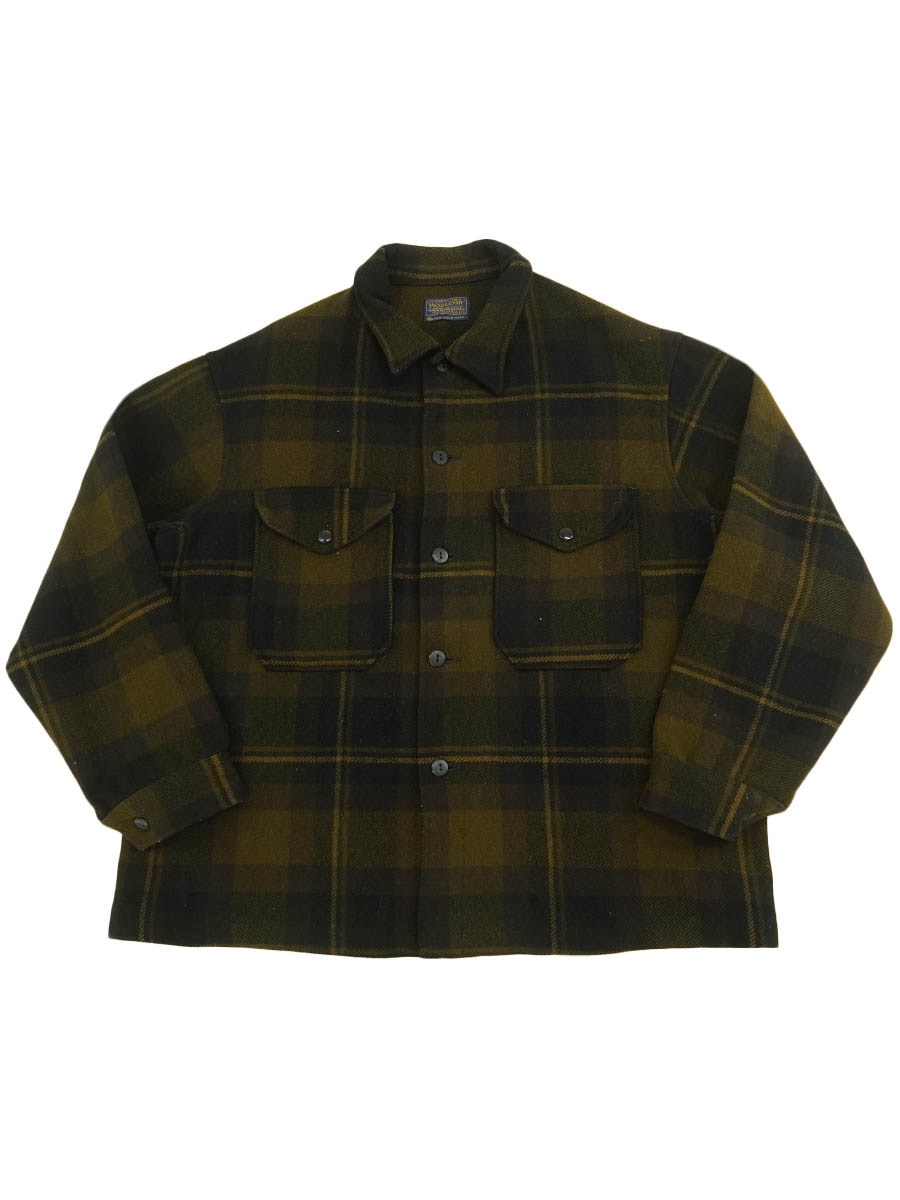 60's ペンドルトン 好配色チェック ウールジャケット 表記(XL