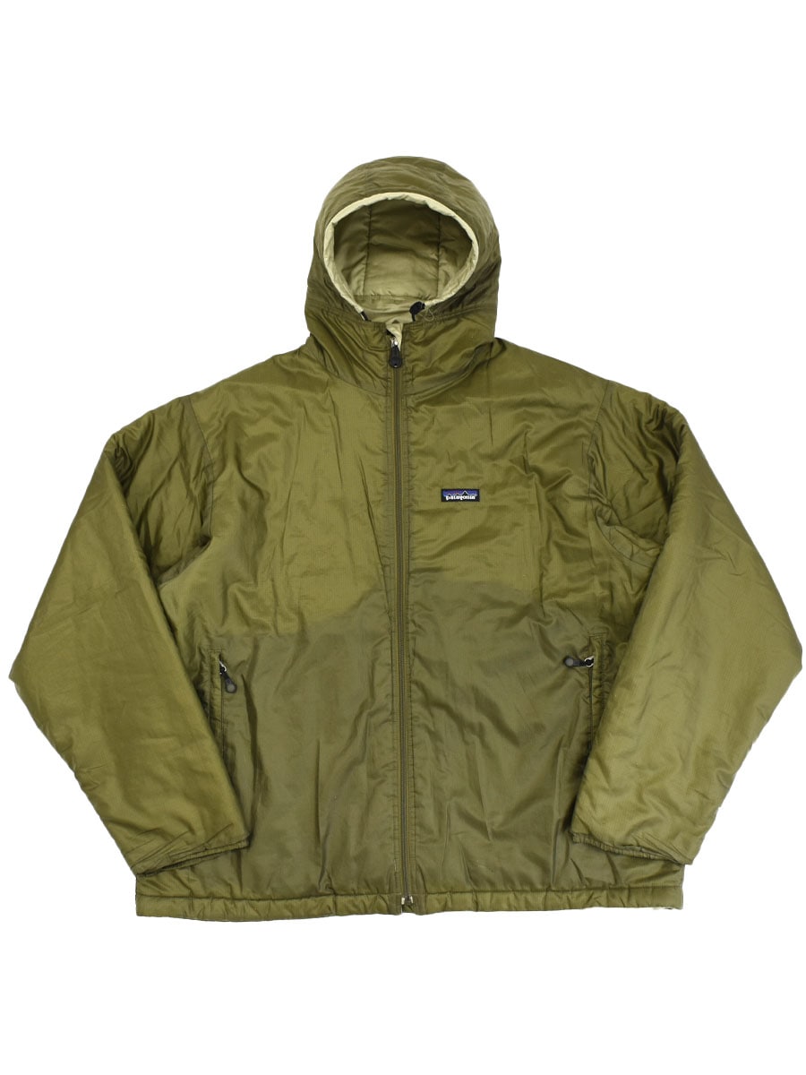 00's パタゴニア パフボールセーター カーキ 表記(L) パッカブル