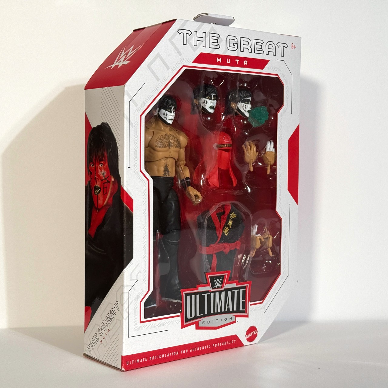 WWE WCW グレート・ムタ マテル 赤 WWE WCW グレート・ムタ マテル 赤