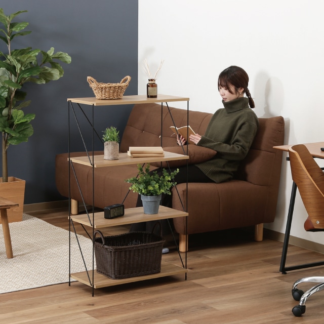 EZBO(イジボ)ワイヤーラック4段 60幅 | 家具,ラック・収納 | 雑貨と