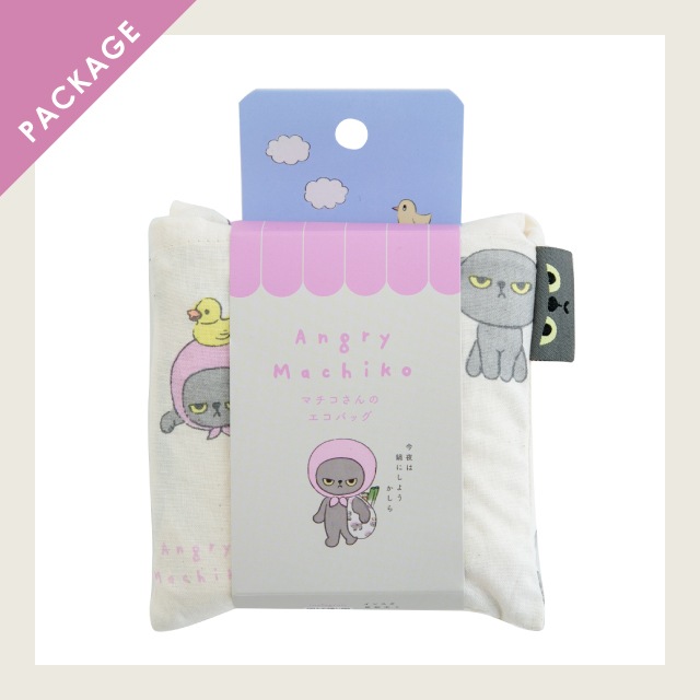 有料ギフトラッピング対応商品】エコバッグ アングリーマチコ Angry