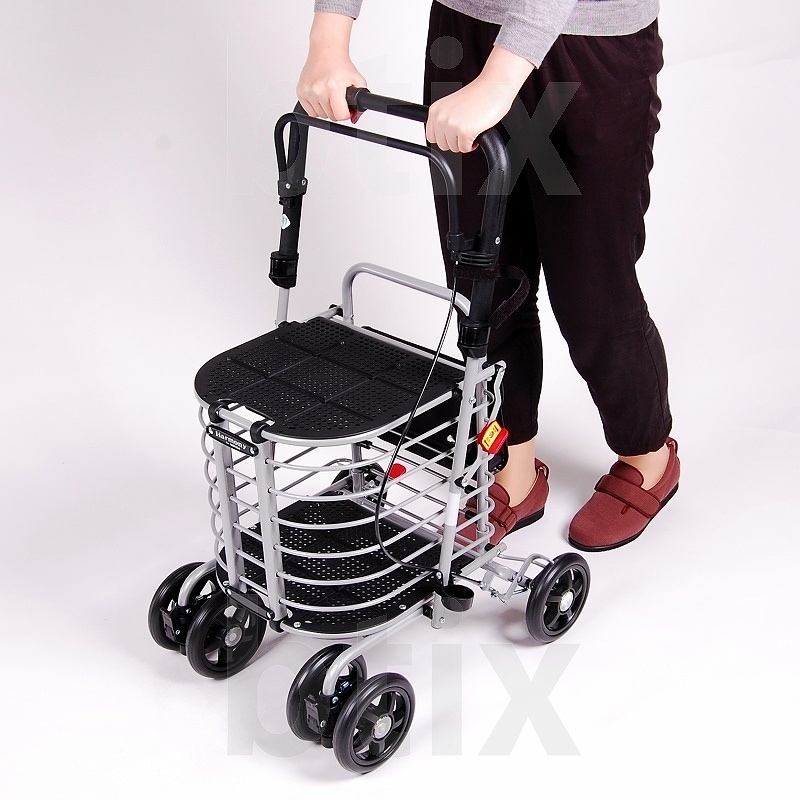 超売れ筋】島製作所 シルバーカー ハーモニーAL ｜ シルバーカー