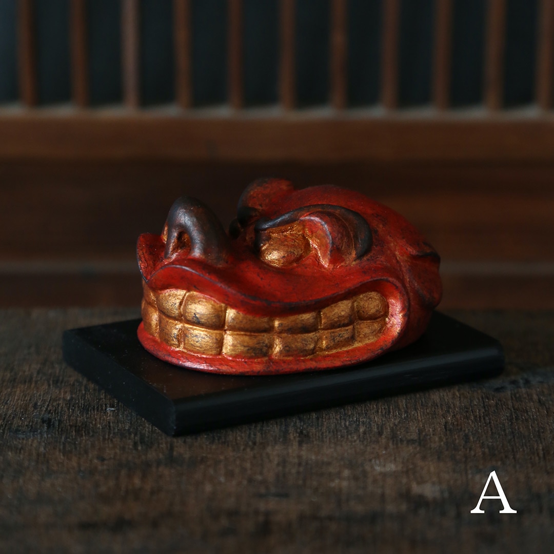 仏像】獅子頭 中村駿作 | 開運・縁起物 | | 仏像ワールド