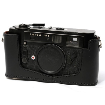 カメラ・ヒラノ 手作りカメラケース】ライカ Leica M5用 カメラケース