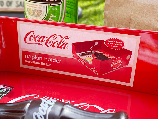 希少 Coca-Colaナプキンホルダー 2個セット コカコーラ 希少 Coca-Cola
