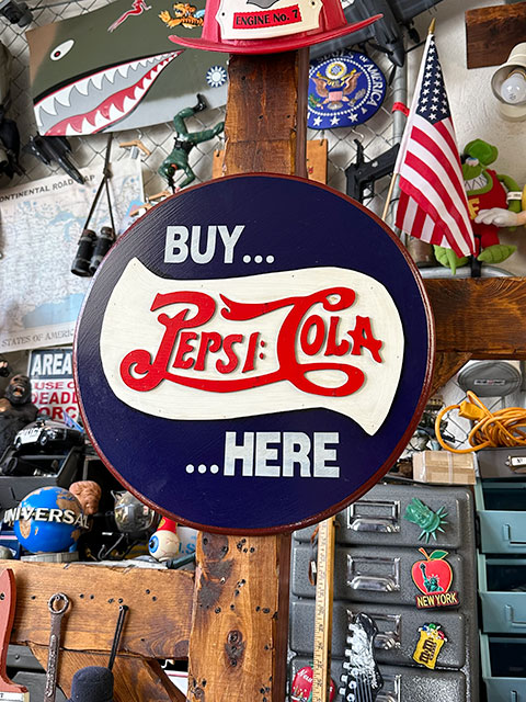 ペプシ レトロウッドサインの通販・販売 | アメリカ雑貨のテーマパーク