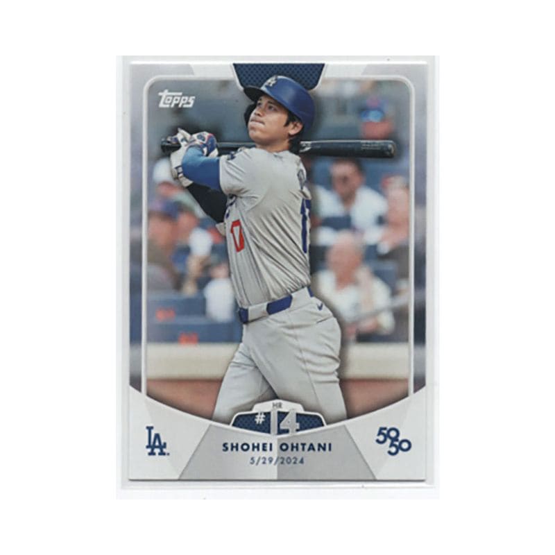 大谷翔平 カード 大谷翔平【2024 Topps 50/50】HR#50 Variation #100