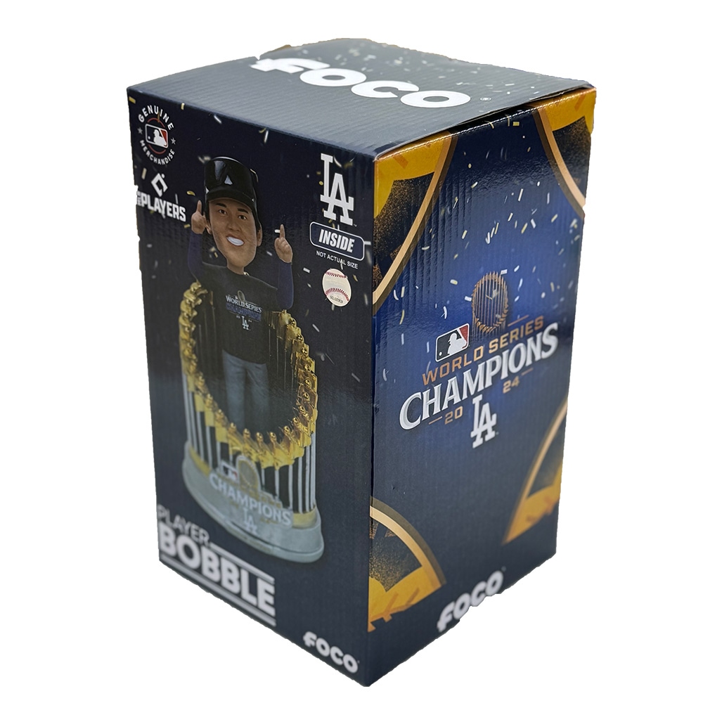 大谷翔平 2024ワールドシリーズチャンピオン記念トロフィー・インボブ