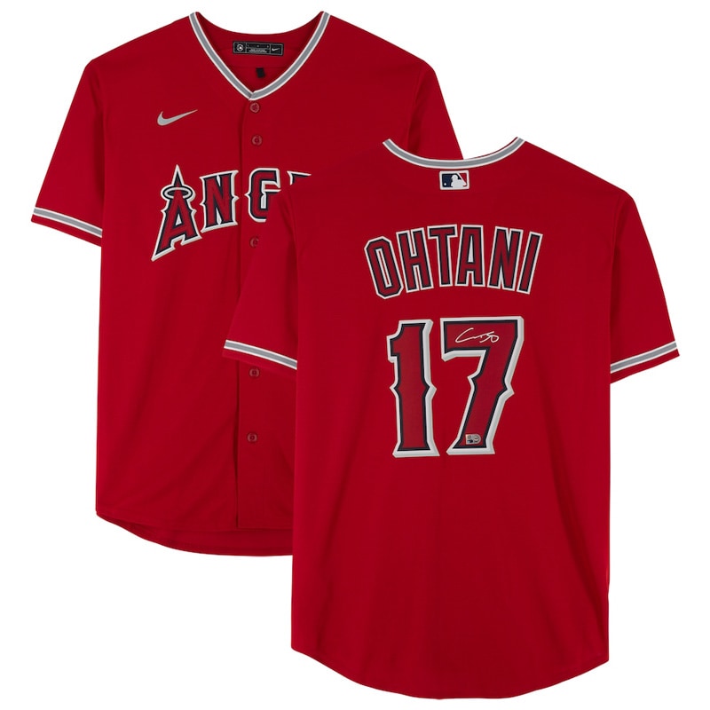 大谷翔平 直筆サイン入り エンゼルス オーセンティック ユニフォーム