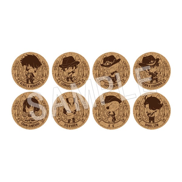 血界戦線 & BEYOND コルクコースター8枚セット | か行,血界戦線