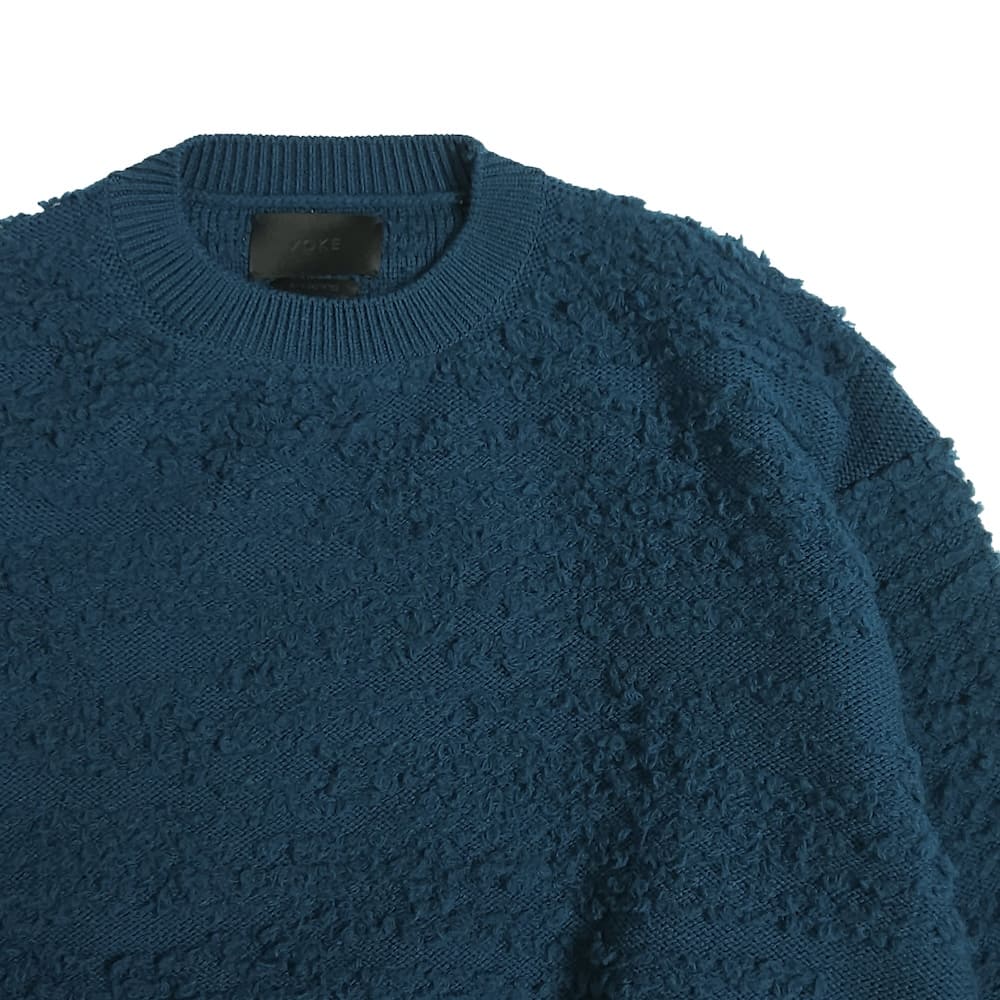 YOKE(ヨーク) RANDOM JACQUARD CREWNECK SWEATER - COLDBECK ONLINE