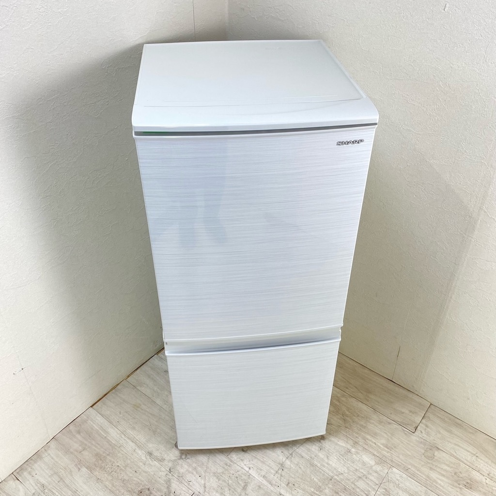 シャープ 冷蔵庫 SJ-D14F-W 2020年製 値下げ シャープ SJ-D14F-W