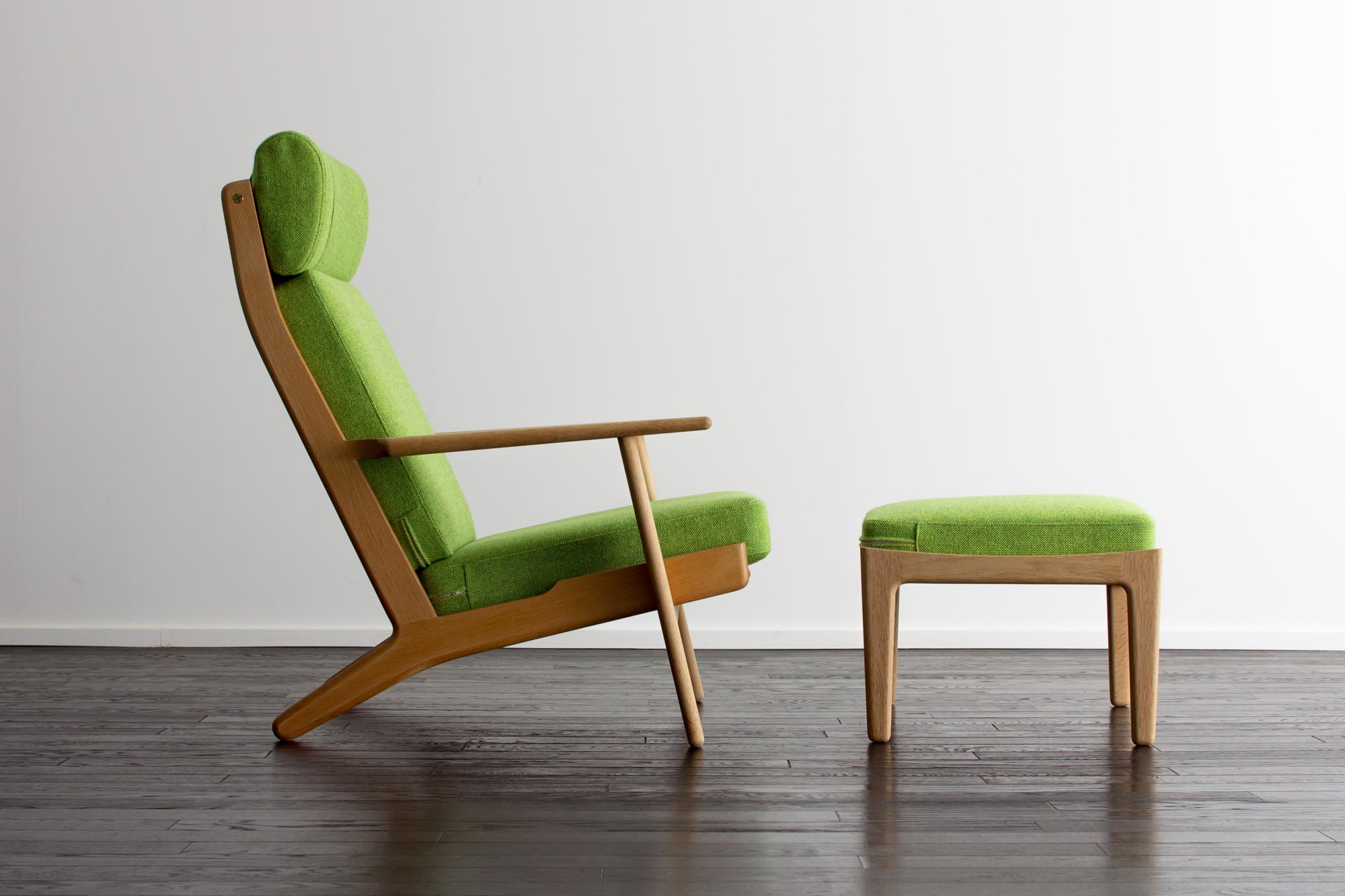 ハイバックソファ オットマン 北欧ヴィンテージ家具の通販