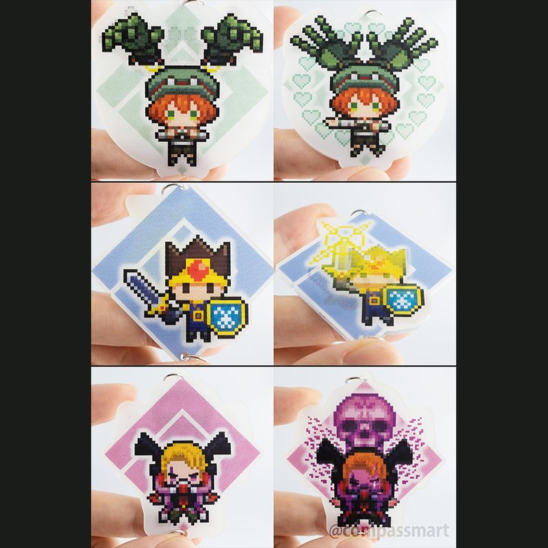 連結アクキー（ver.ライブアリーナ'21-A） | 販売終了品 | #コンパスマート