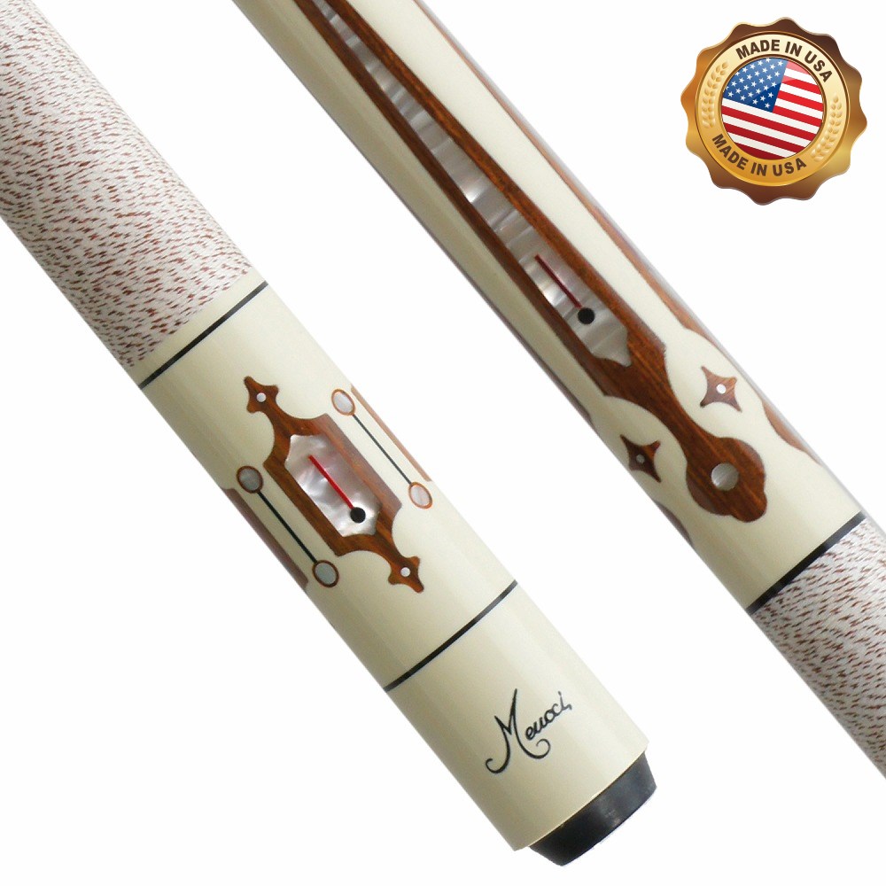 メウチ キュー Power Piston MEP04 (35分割 ブラックドットシャフト