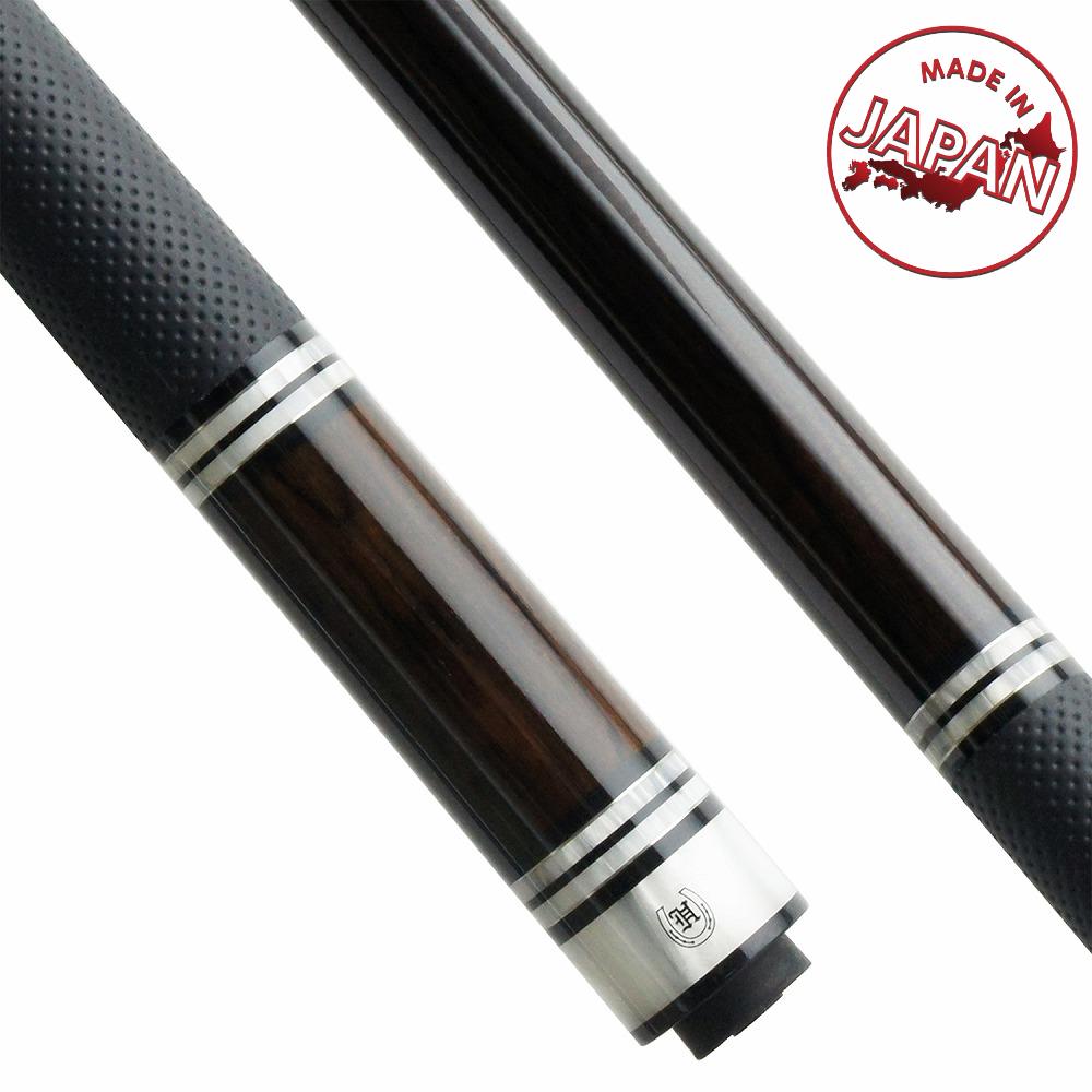 早川工房 カスタム キュー シャム柿×マーブル樹脂 ホワイト シャフト