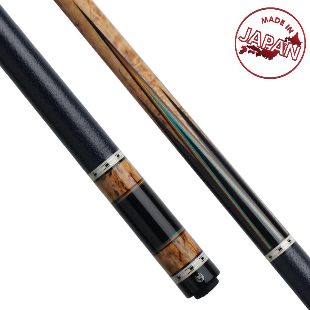 早川工房 カスタム キュー マスールバーチ×黒檀 子持8剣 / ビリヤード