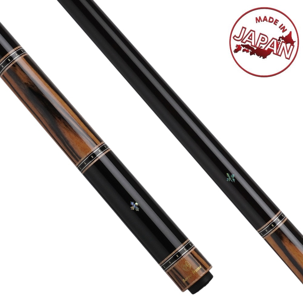 早川工房 ブラック＆ホワイトエボニー ウッドグリップ3分割