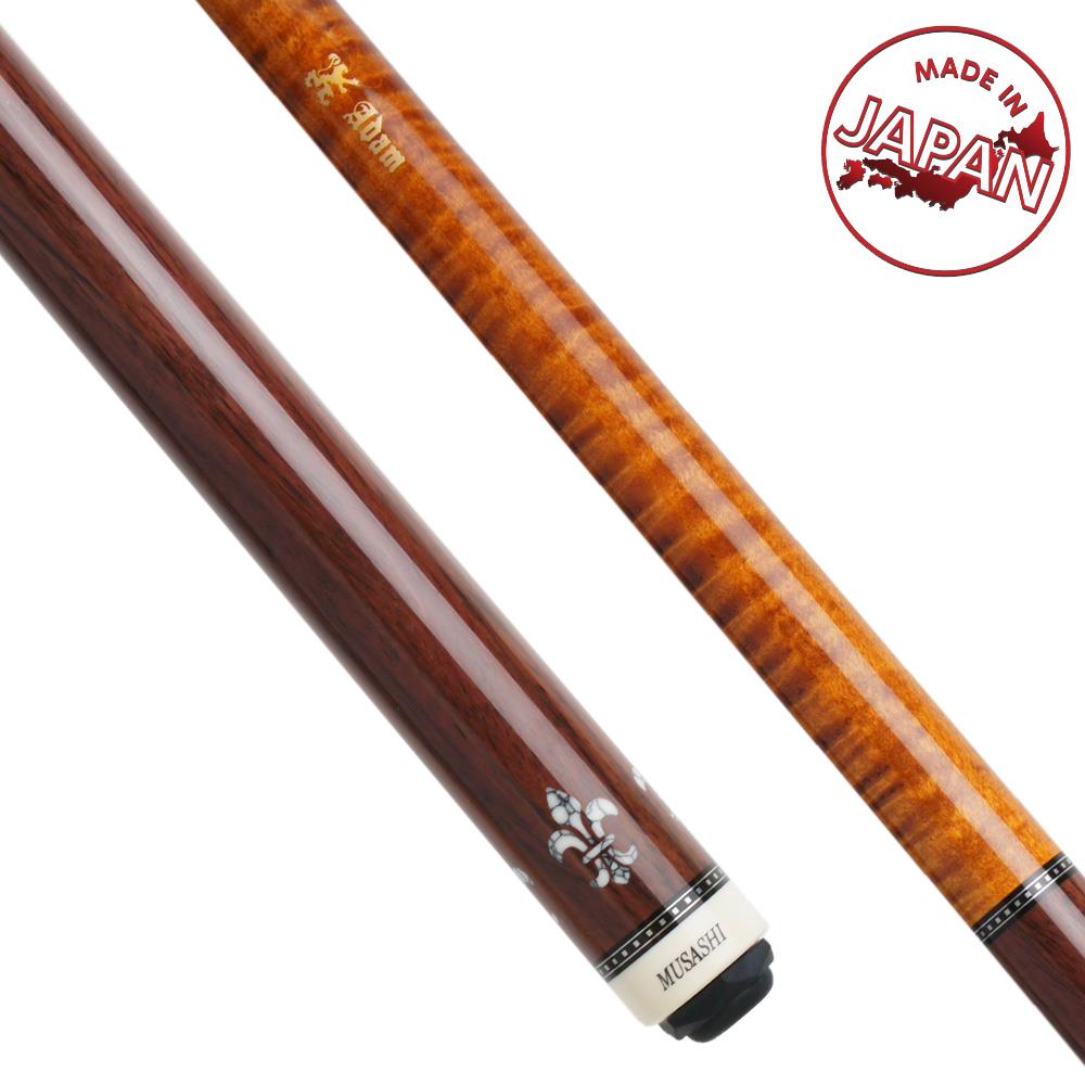 ムサシ 3C・キャロム キュー ブラウンステイン ユリインレイ (ACSS PRO