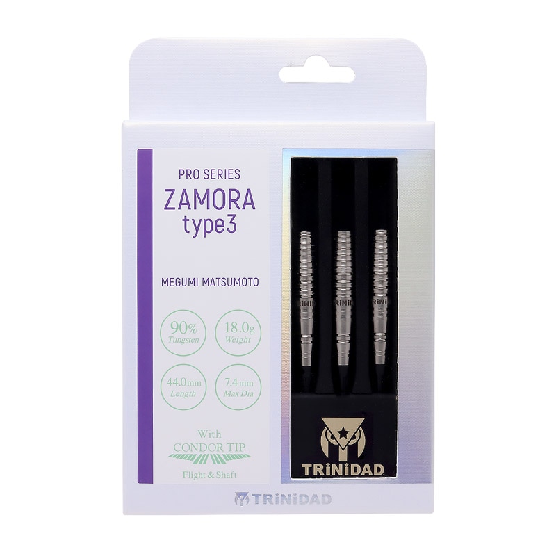 超美品　トリニダード　サモラ + samurai9 バレルセット ダーツ > ソフトダーツ > ブランド【タ行】 > トリニダード > PRO