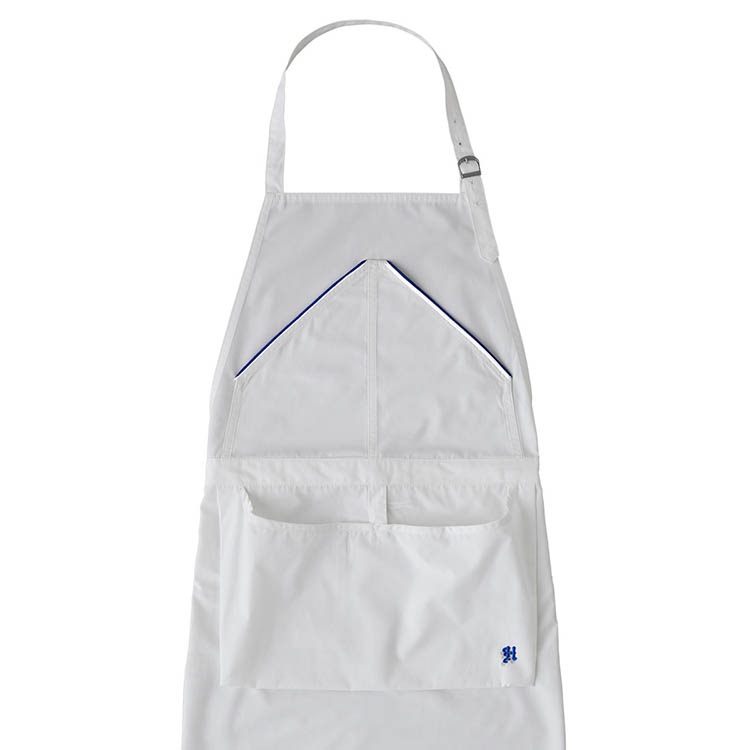 エプロン カフェ 前掛け RT6903 HAKUI セブンユニフォーム 首掛け