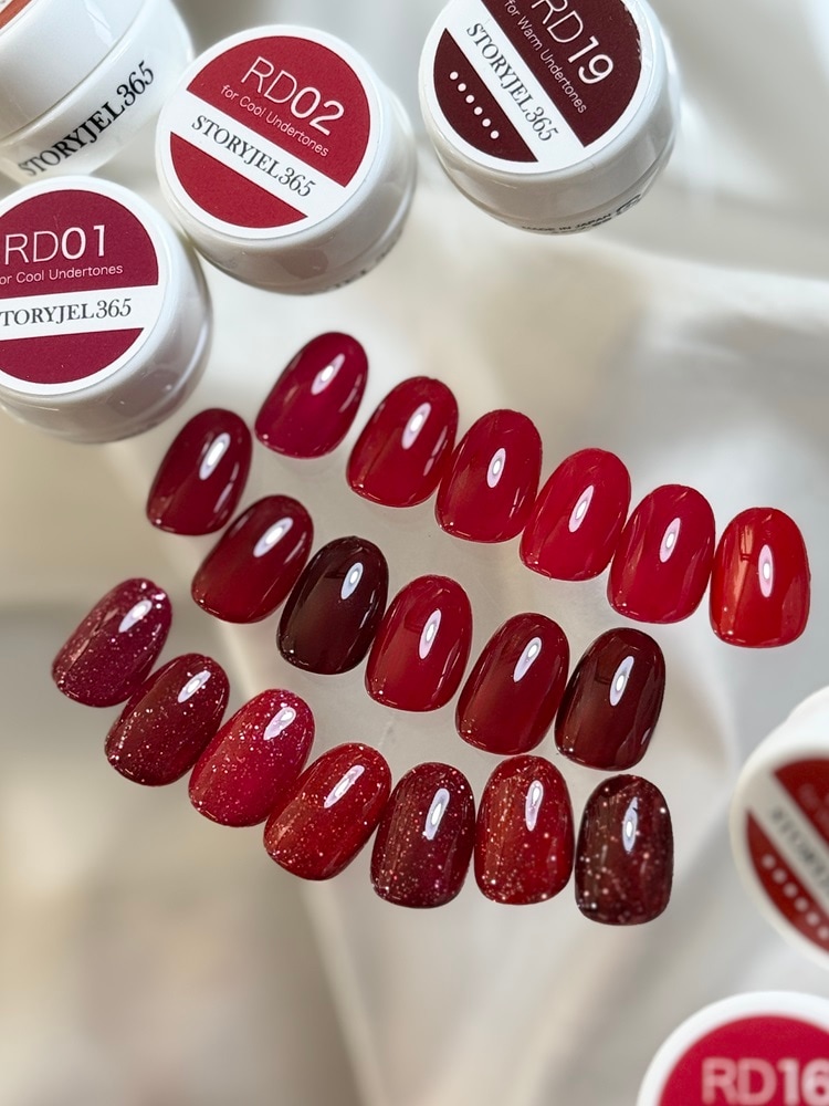 STORYJEL365】 NEW赤シリーズ2g×19色セット※プレゼント付 | ストーリー