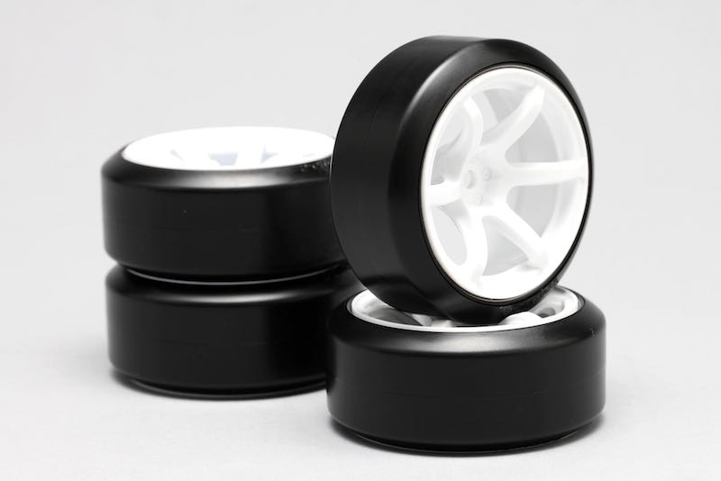 ヨコモ ZR-DRCW6A DRCドリフトコンペティションタイヤ/ホイル組立済