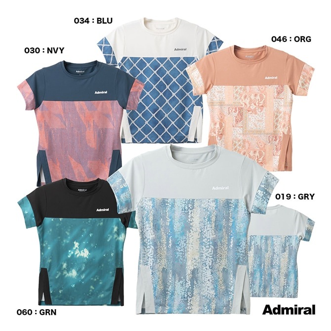 2025春夏新作 Admiral Tシャツ Mサイズ 2025春夏新作 Admiral Tシャツ