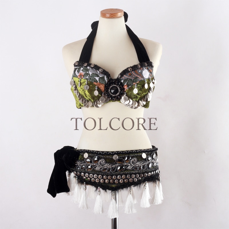 ベリーダンス衣装,ブラ&ベルト品番YT-005 | トライバル衣装