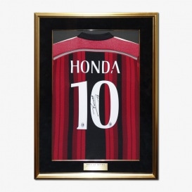 本田圭佑 直筆サイン入りACミラン14/15ホームユニフォーム | THE DUGOUT