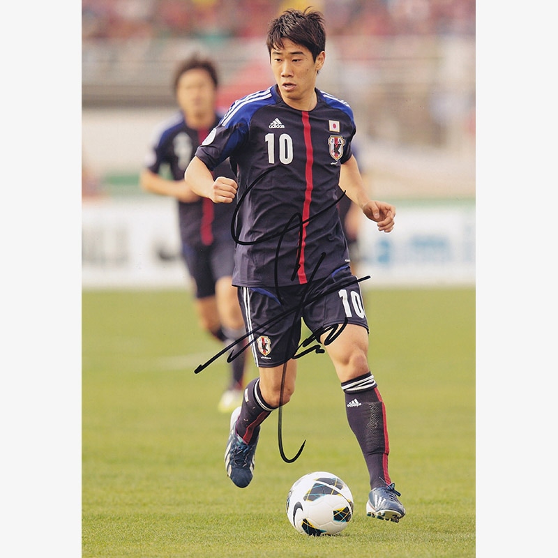 香川真司 直筆サイン入り日本代表13/14フォト | THE DUGOUT