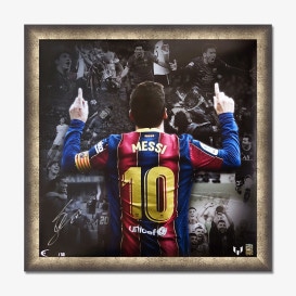 メッシ直筆サイン入りバルセロナ11/12ホームユニフォーム | THE DUGOUT