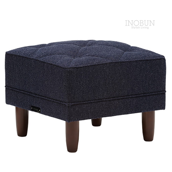 カリモク60 オットマン スタンダードブラック ダークウォールナット