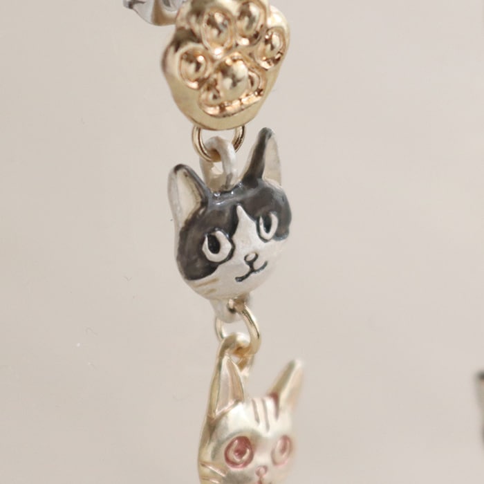 パルナートポック ご近所付き合い ピアス フィーアエフ 猫