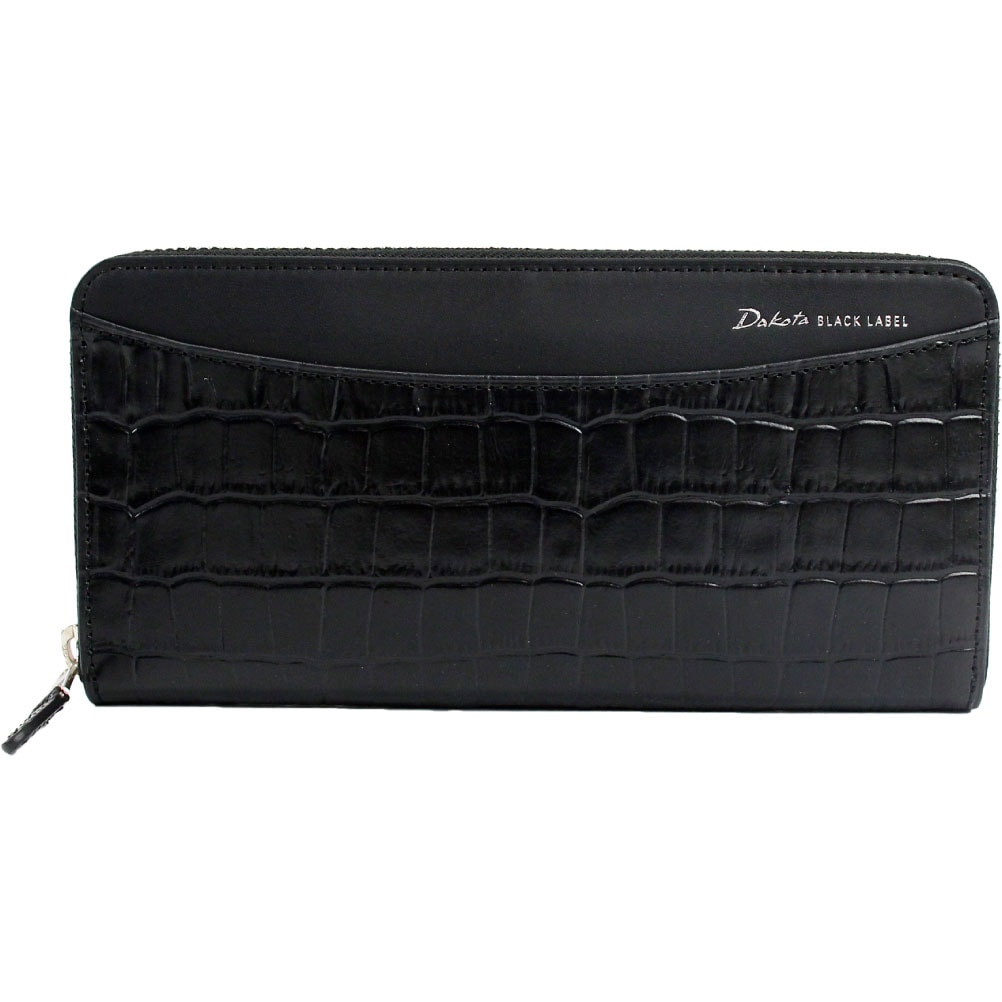 財布 長財布 メンズ 牛革 本革 レザー 革 ブランド クロコ型押し