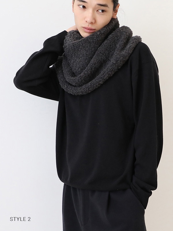 evam eva｜alpaca wool snood｜others,goods