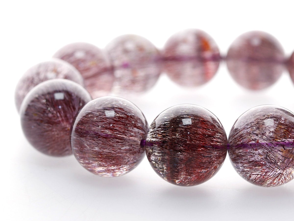 スーパーセブン ブレスレット 15.5mm玉 （リーワン市場秘蔵） 取寄せ品