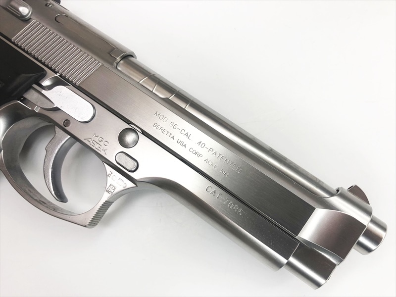 売り切れ【特選中古品】ガスブローバック MGC ベレッタM96 .40S&W INOX