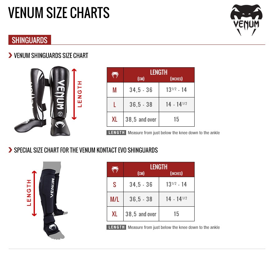VENUM ヴェナム Impact Evo シンガード - ブラック レガース ベナム
